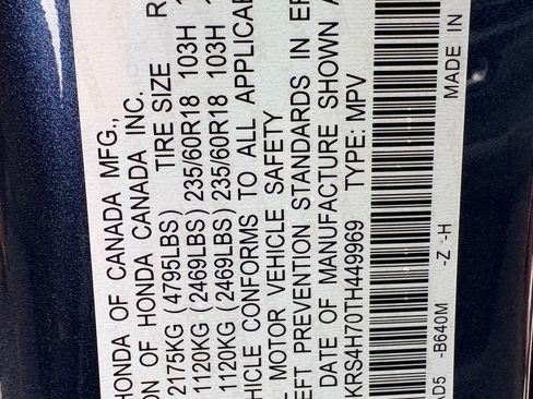 New 2026 Honda CR-V EX-L image 21