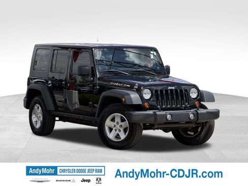 Used 2009 Jeep Wrangler Unlimited Rubicon w/ Trailer Tow Group AWD/4WD image 1