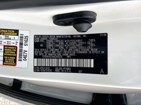 Used 2010 Toyota Sienna XLE w/ Towing Prep Pkg FWD image 33