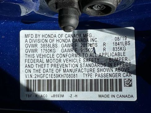 Used 2019 Honda Civic Si image 36