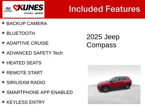 Used 2025 Jeep Compass Limited AWD/4WD image 2