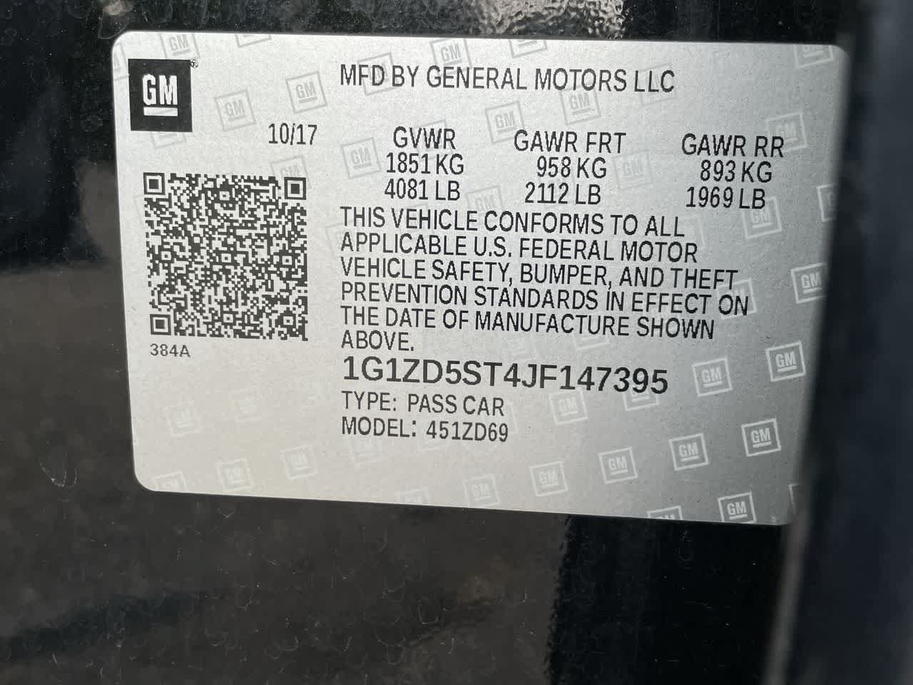 Used 2018 Chevrolet Malibu LT FWD image 28