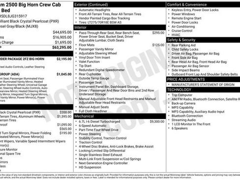 Used 2018 RAM 2500 Big Horn AWD/4WD image 19