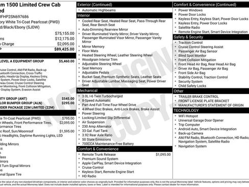 Used 2025 RAM 1500 Limited image 44