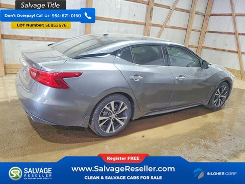 Used 2016 Nissan Maxima 3.5 SL w/ Interior Lighting Package image 4