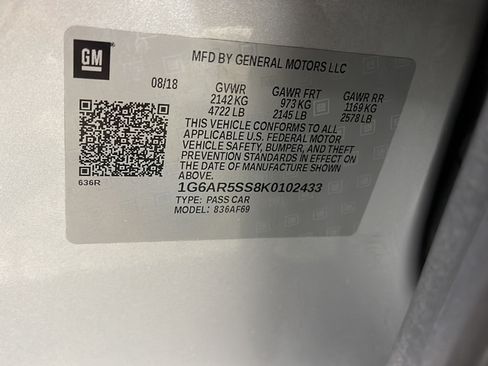 Used 2019 Cadillac CTS Luxury RWD image 28