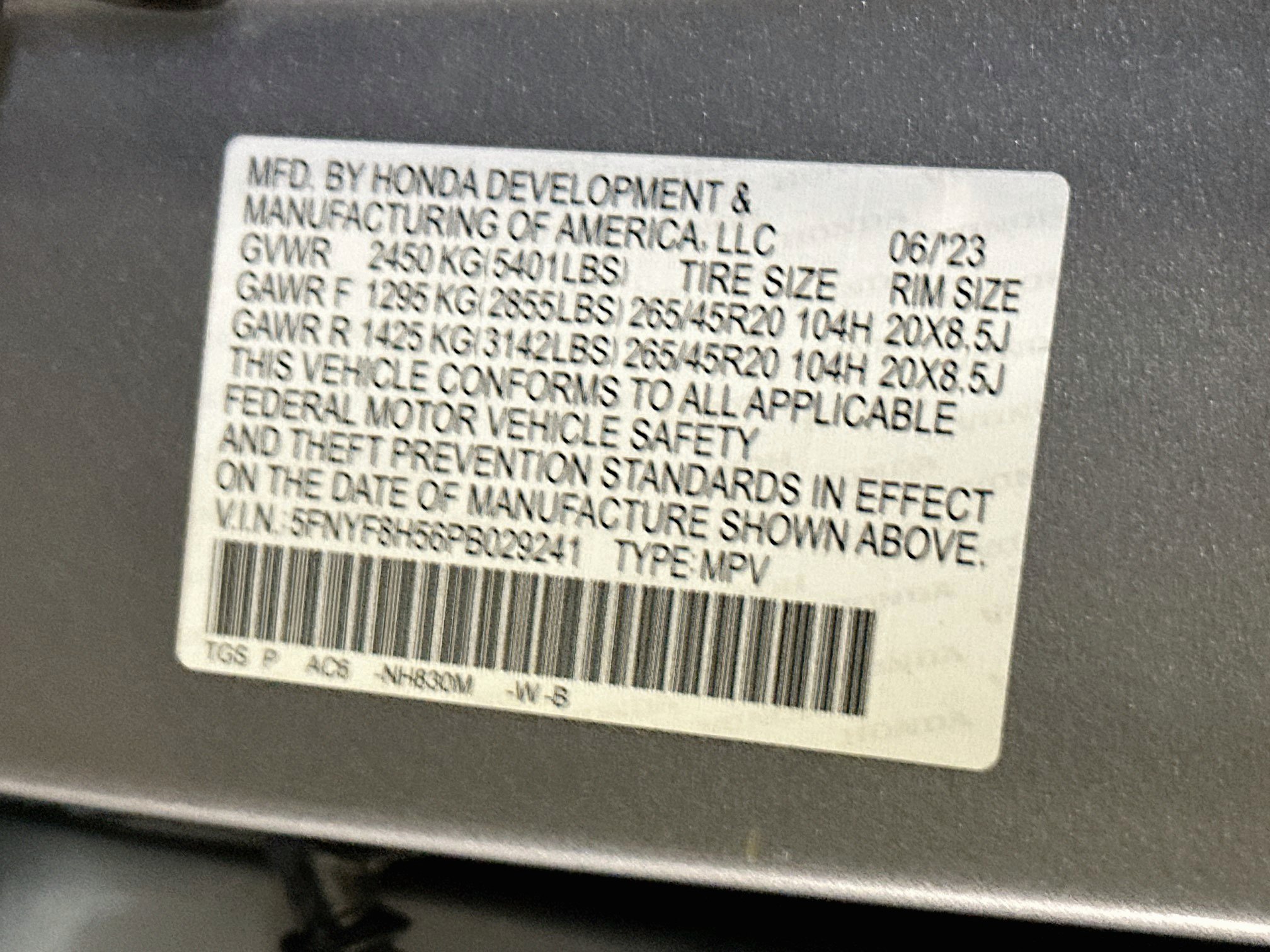 Used 2023 Honda Passport EX-L image 12