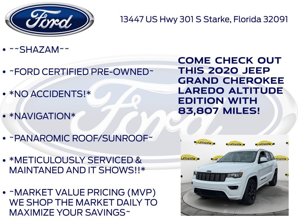 Used 2020 Jeep Grand Cherokee Altitude AWD/4WD image 6