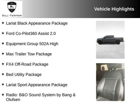 Used 2023 Ford F150 Lariat w/ Equipment Group 502A High image 4