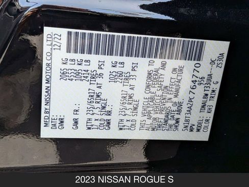 Certified 2023 Nissan Rogue S FWD image 24