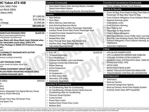 Certified 2024 GMC Yukon AT4 w/ AT4 Premium Plus Package AWD/4WD image 45