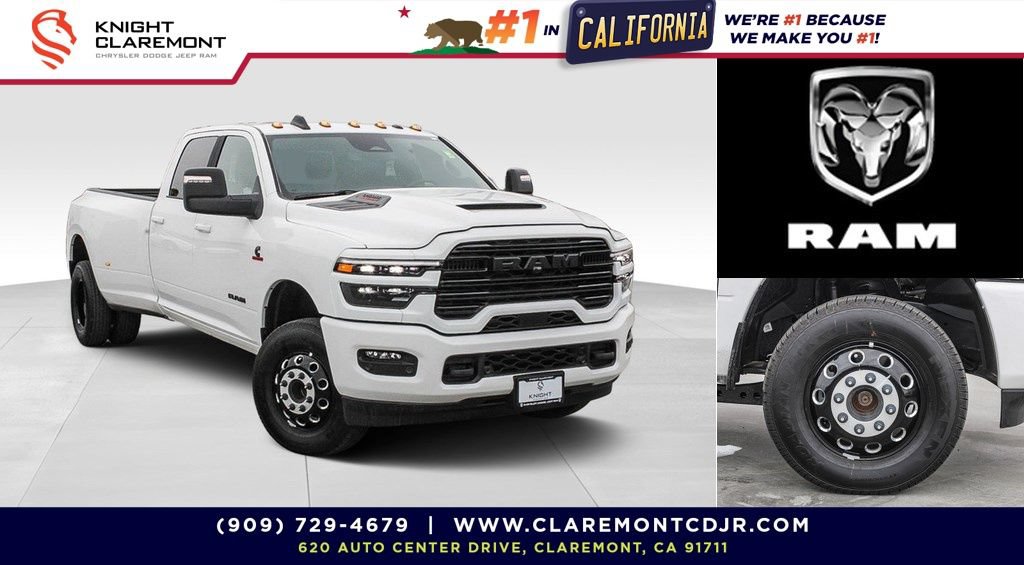 New 2026 RAM 3500 Laramie w/ Night Edition AWD/4WD 360° Tour