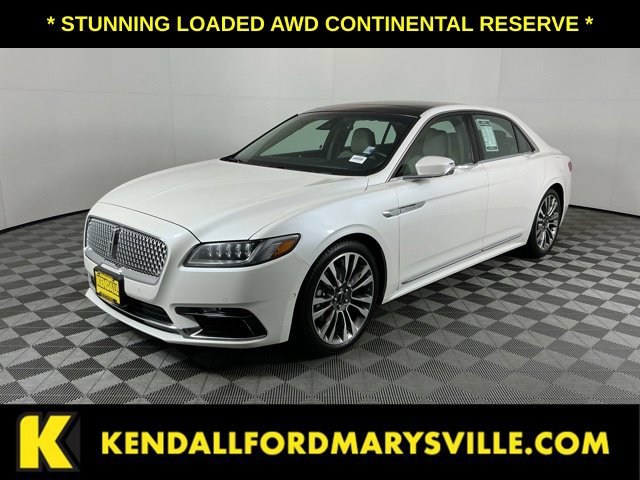 Used 2017 Lincoln Continental Reserve w/ Luxury Package AWD/4WD image 1