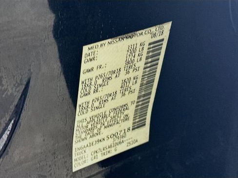 Used 2019 Nissan Titan S w/ S Utility Package AWD/4WD image 31