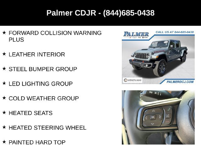 Certified 2025 Jeep Gladiator Mojave AWD/4WD image 12