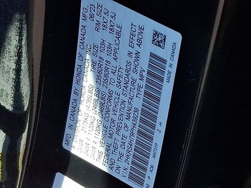 Certified 2023 Honda CR-V EX-L image 28