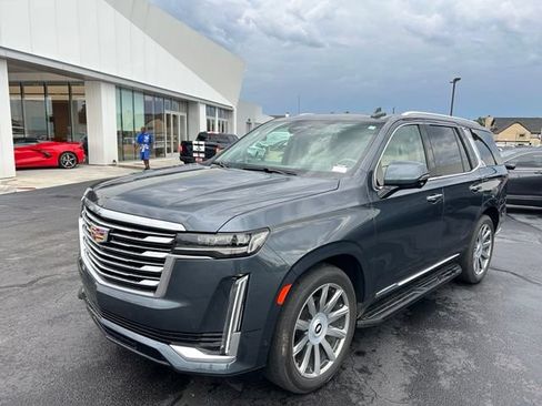 Used 2021 Cadillac Escalade Premium Luxury Platinum AWD/4WD image 2