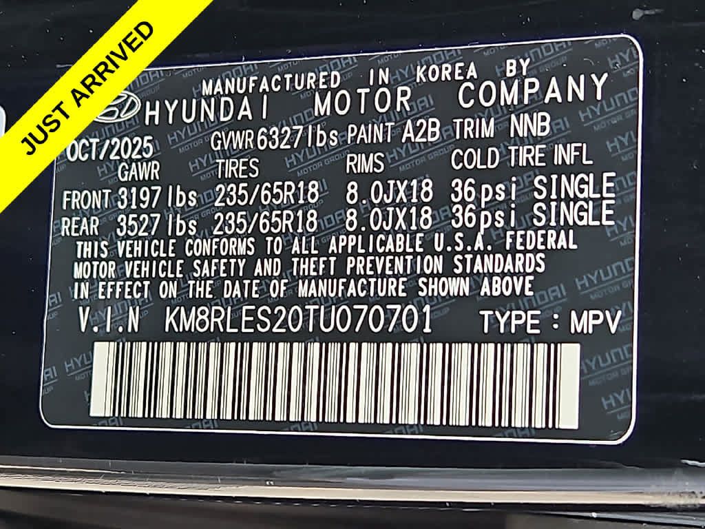 Used 2026 Hyundai Palisade SEL AWD/4WD image 29