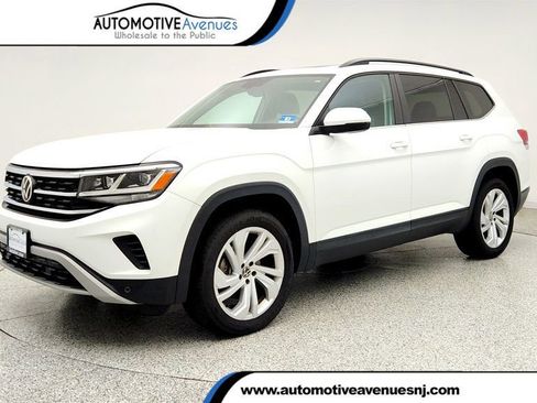 Used 2021 Volkswagen Atlas SE w/ Panoramic Sunroof Package AWD/4WD image 1