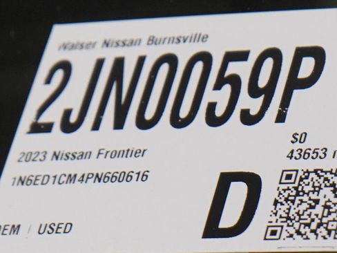 Used 2023 Nissan Frontier S w/ Technology Package AWD/4WD image 30