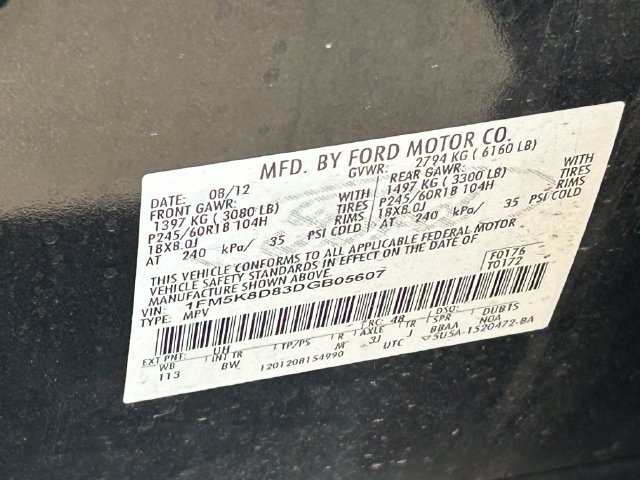 Used 2013 Ford Explorer XLT AWD/4WD image 12