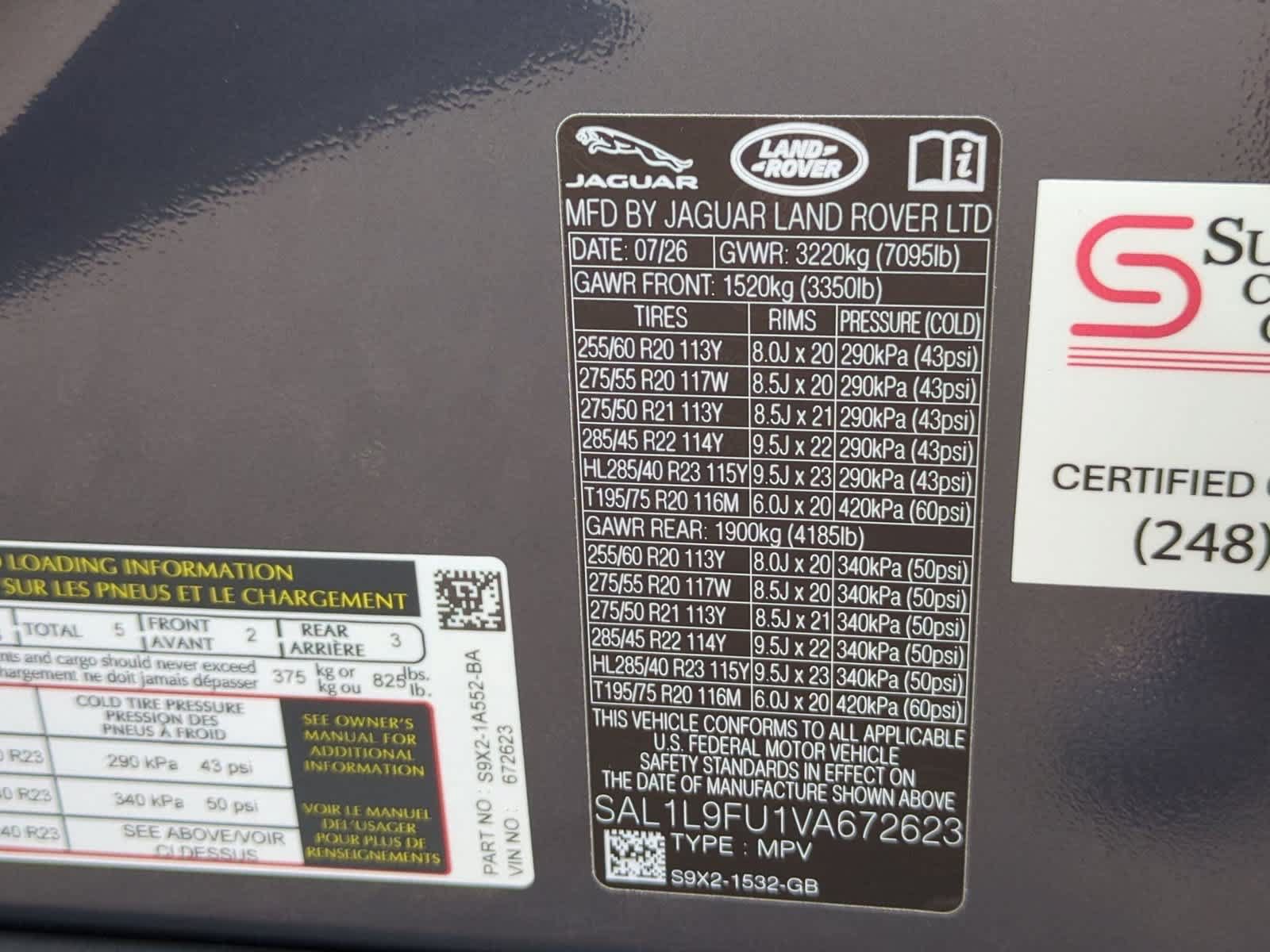New 2027 Land Rover Range Rover Sport Dynamic SE AWD/4WD image 38