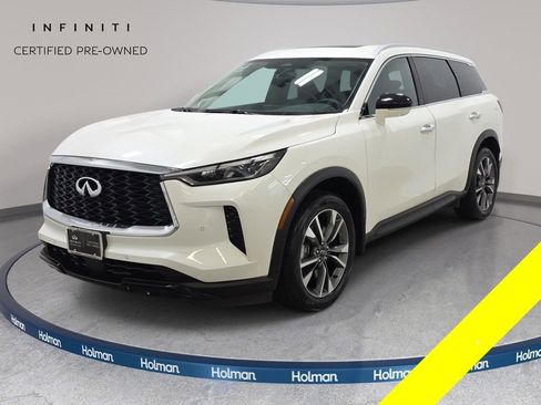 Certified 2023 INFINITI QX60 Luxe w/ Performance Audio Package AWD/4WD image 1
