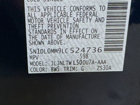 Used 2020 INFINITI QX60 Luxe w/ Essential Package image 34