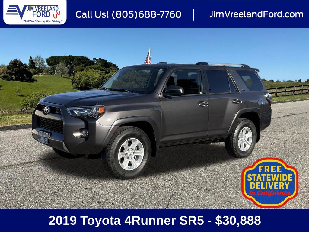Used 2019 Toyota 4Runner SR5 RWD 360° Tour