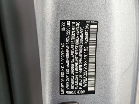 Certified 2023 Porsche 911 GT3 RWD image 22