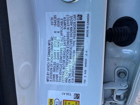 Certified 2025 Honda Civic Sport image 22