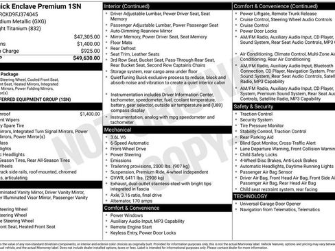 Used 2015 Buick Enclave Premium image 5