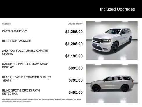 Used 2020 Dodge Durango GT w/ Blacktop Package AWD/4WD image 7