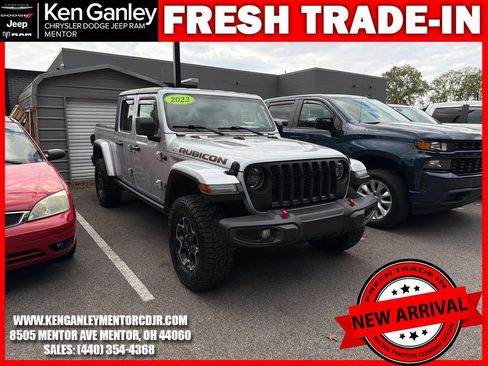 Used 2023 Jeep Gladiator Rubicon w/ LED Lighting Group AWD/4WD image 1