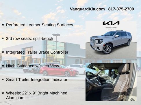Used 2022 GMC Yukon XL Denali w/ Denali Premium Package AWD/4WD image 24