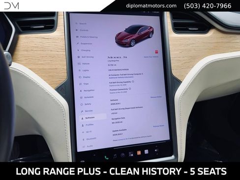 Used 2020 Tesla Model S Long Range Plus AWD/4WD image 32