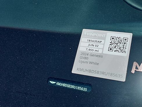 Certified 2024 Genesis GV80 2.5T AWD/4WD image 25