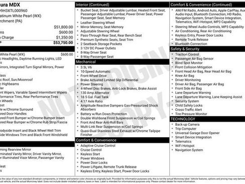 New 2026 Acura MDX FWD image 17
