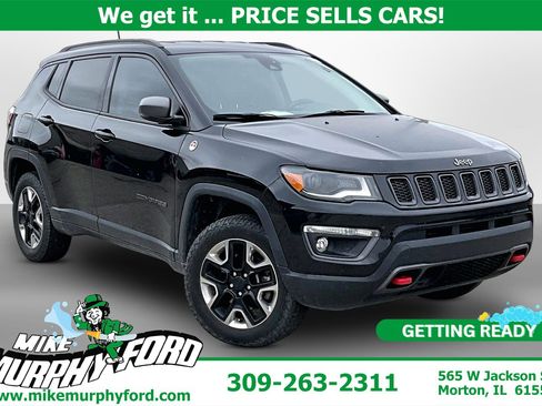 Used 2018 Jeep Compass Trailhawk w/ Leather Interior Group AWD/4WD image 1