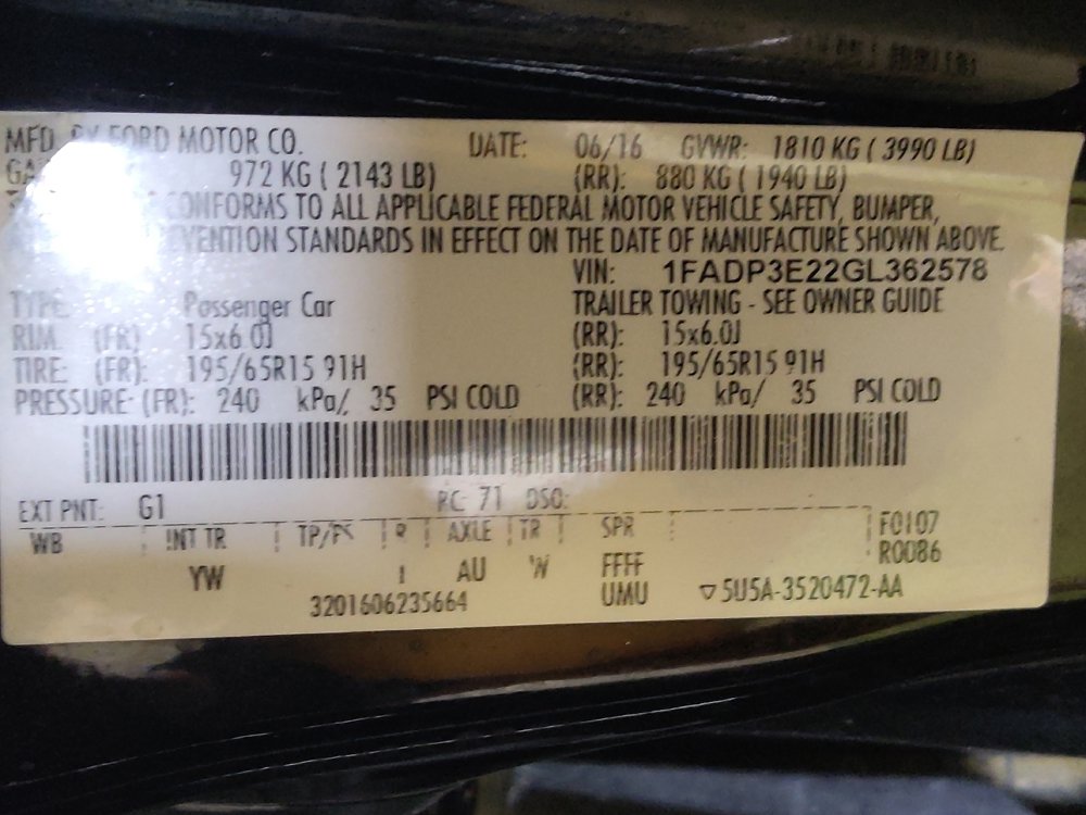 Used 2016 Ford Focus S FWD image 33