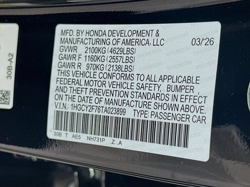 Used 2026 Honda Accord Sport image 23