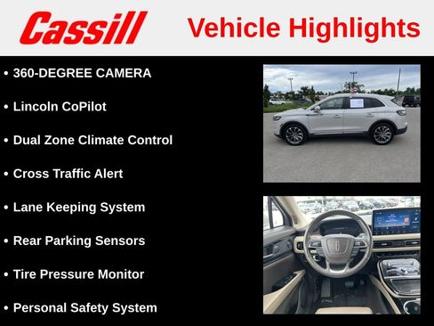 Used 2023 Lincoln Nautilus Reserve w/ Equipment Group 201A AWD/4WD image 14