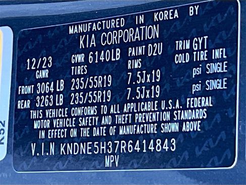 Used 2024 Kia Carnival SX image 33