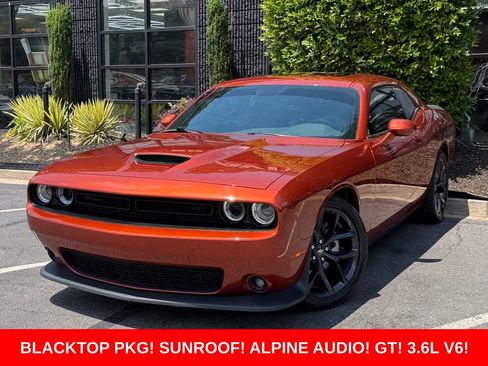 Used 2021 Dodge Challenger GT w/ Blacktop Package RWD image 1