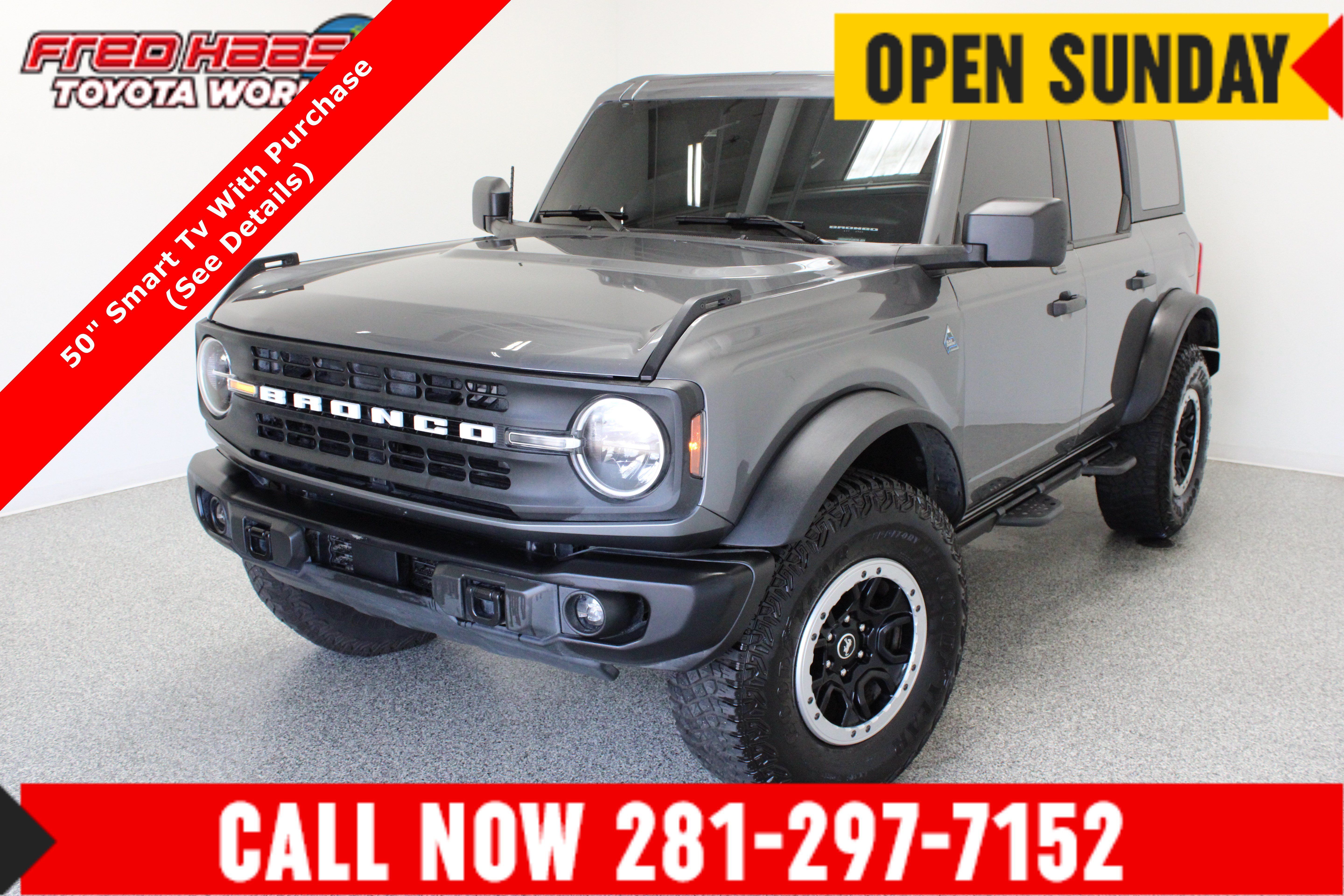 Used 2023 Ford Bronco Black Diamond w/ Sasquatch Package AWD/4WD image 1