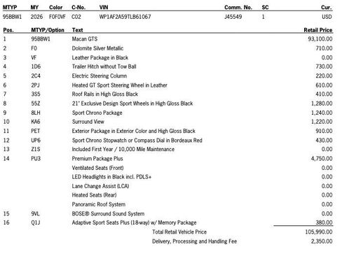 New 2026 Porsche Macan GTS image 44