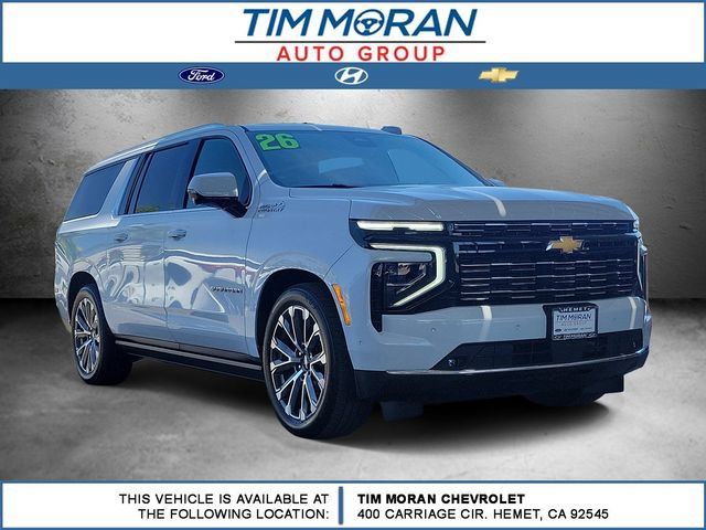 Certified 2026 Chevrolet Suburban High Country AWD/4WD image 1