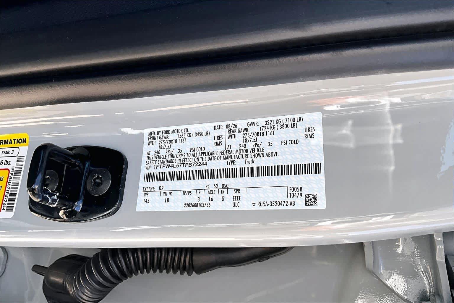 Used 2026 Ford F150 Tremor w/ Bed Utility Package AWD/4WD image 36