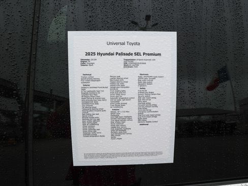 Used 2025 Hyundai Palisade SEL FWD image 51
