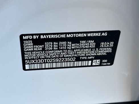 New 2025 BMW X4 xDrive30i w/ Convenience Package image 23